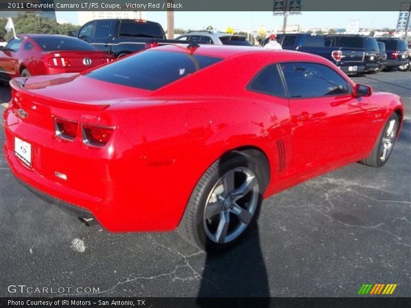 Victory Red / Black 2011 Chevrolet Camaro LT/RS Coupe