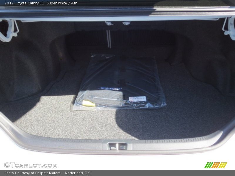 Super White / Ash 2012 Toyota Camry LE