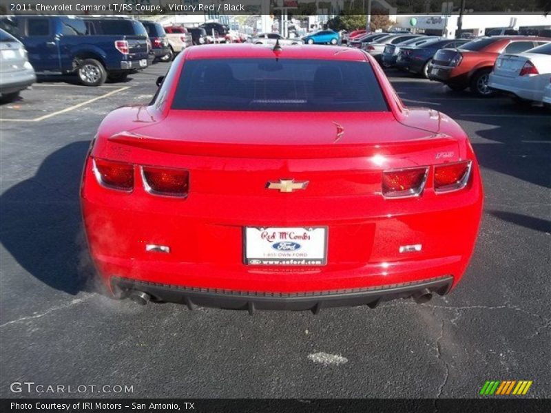 Victory Red / Black 2011 Chevrolet Camaro LT/RS Coupe