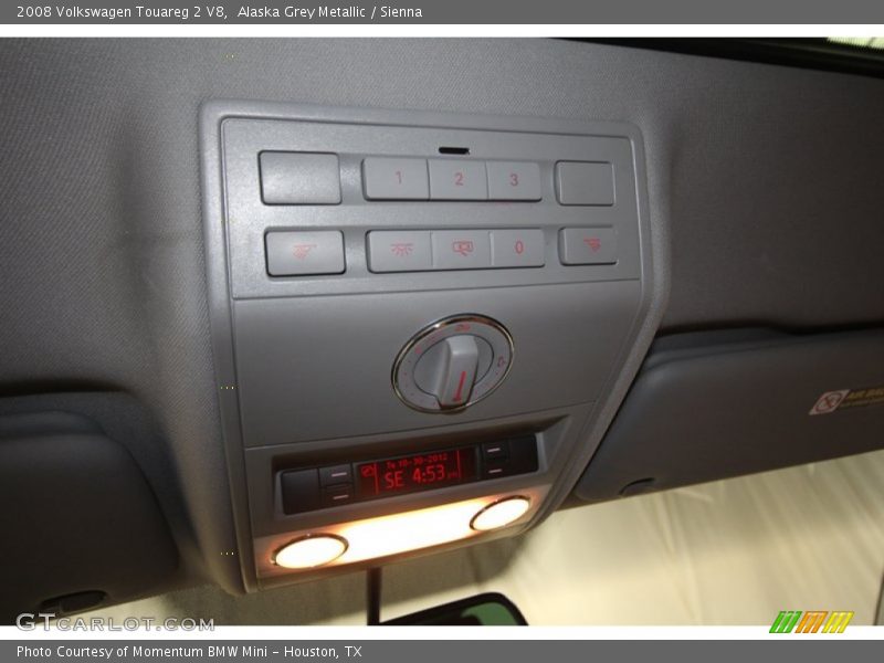 Controls of 2008 Touareg 2 V8