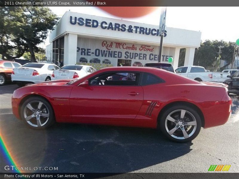 Victory Red / Black 2011 Chevrolet Camaro LT/RS Coupe