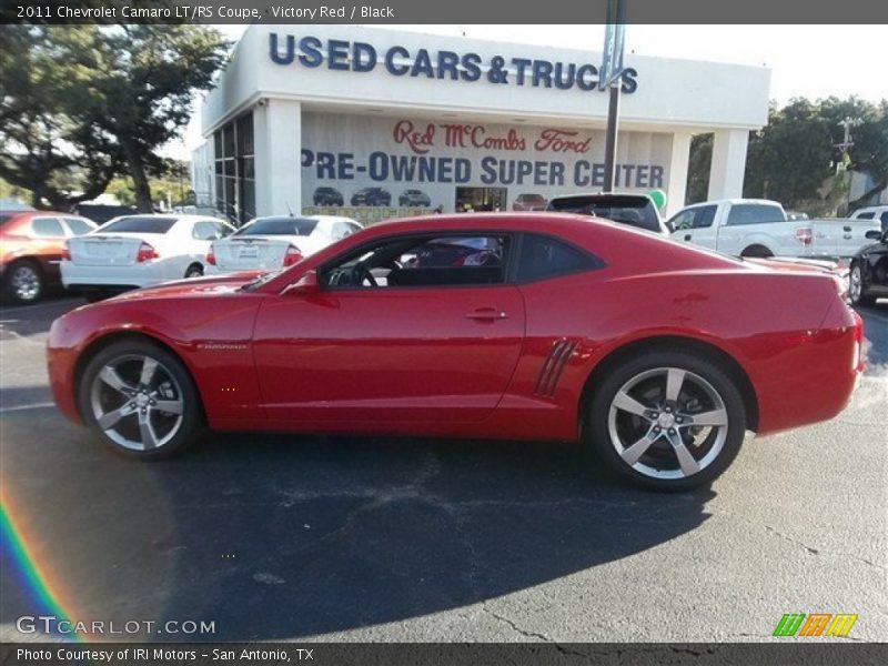 Victory Red / Black 2011 Chevrolet Camaro LT/RS Coupe