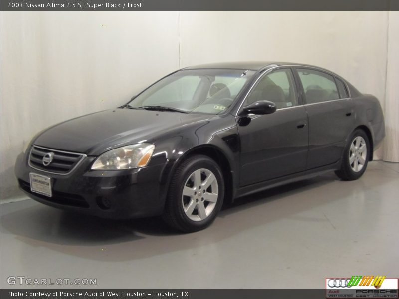 Super Black / Frost 2003 Nissan Altima 2.5 S