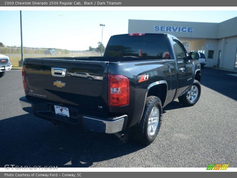 Black / Dark Titanium 2009 Chevrolet Silverado 1500 Regular Cab