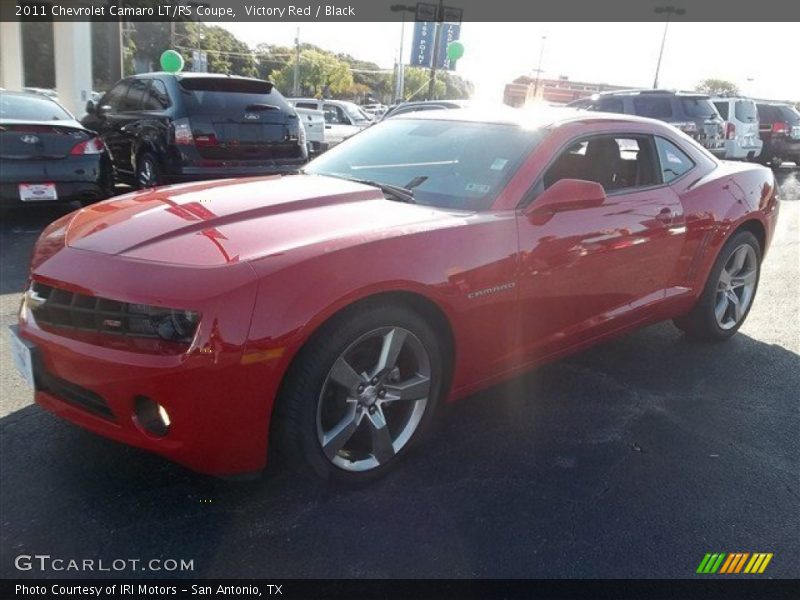 Victory Red / Black 2011 Chevrolet Camaro LT/RS Coupe