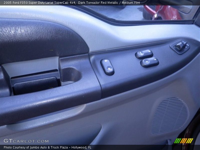 Dark Toreador Red Metallic / Medium Flint 2005 Ford F350 Super Duty Lariat SuperCab 4x4