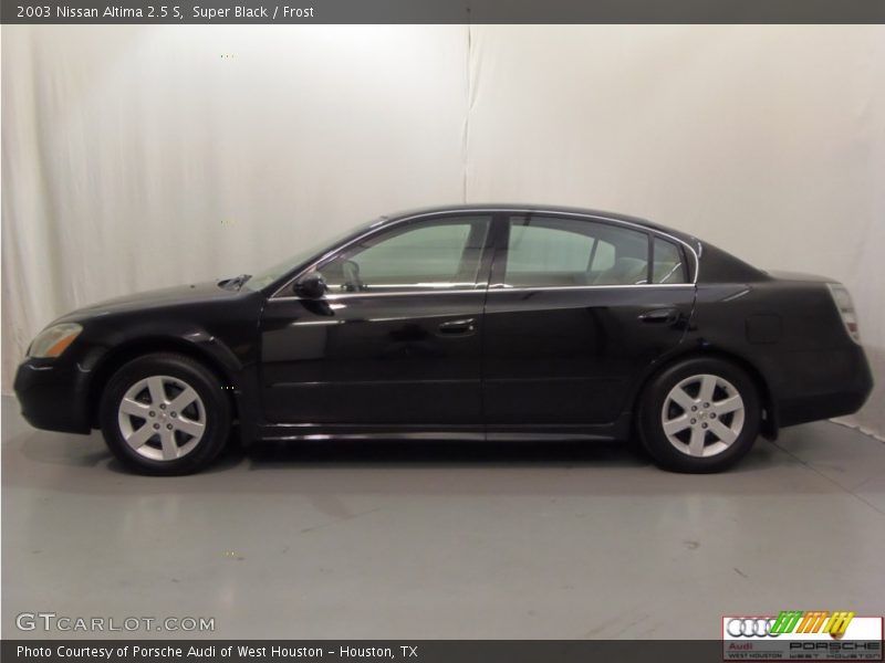 Super Black / Frost 2003 Nissan Altima 2.5 S