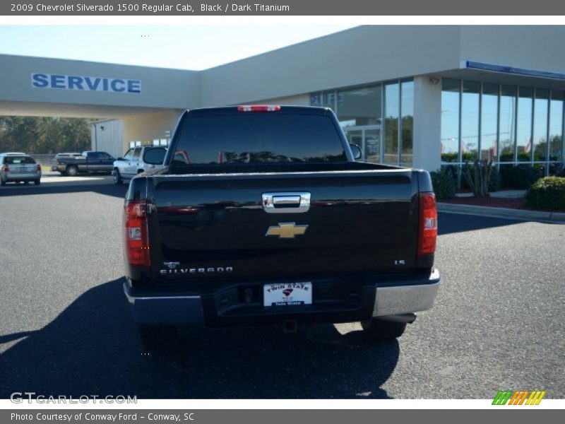 Black / Dark Titanium 2009 Chevrolet Silverado 1500 Regular Cab