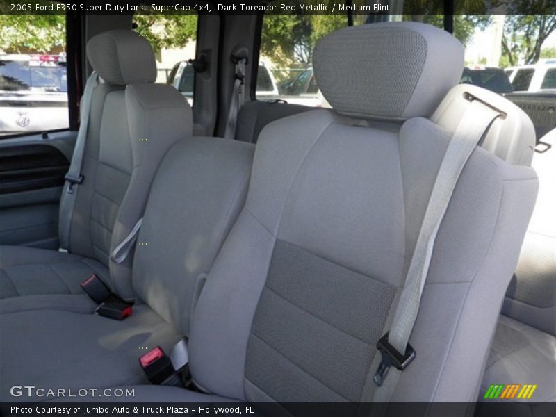 Dark Toreador Red Metallic / Medium Flint 2005 Ford F350 Super Duty Lariat SuperCab 4x4