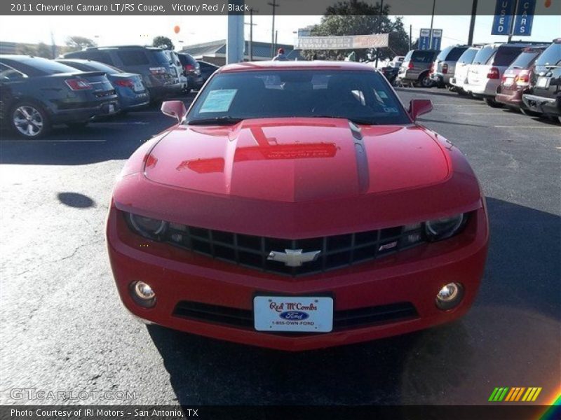 Victory Red / Black 2011 Chevrolet Camaro LT/RS Coupe