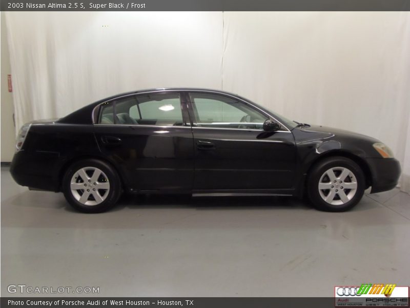Super Black / Frost 2003 Nissan Altima 2.5 S