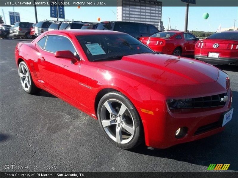 Victory Red / Black 2011 Chevrolet Camaro LT/RS Coupe