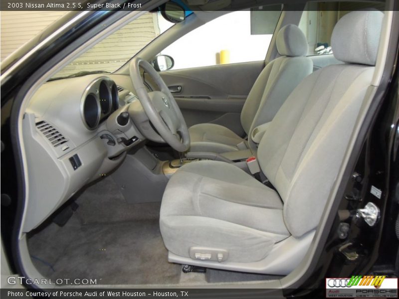 Super Black / Frost 2003 Nissan Altima 2.5 S