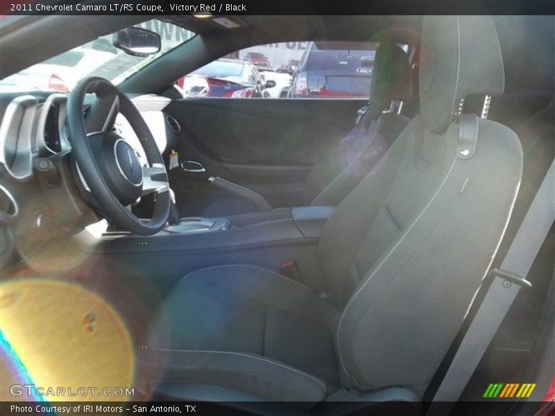 Victory Red / Black 2011 Chevrolet Camaro LT/RS Coupe