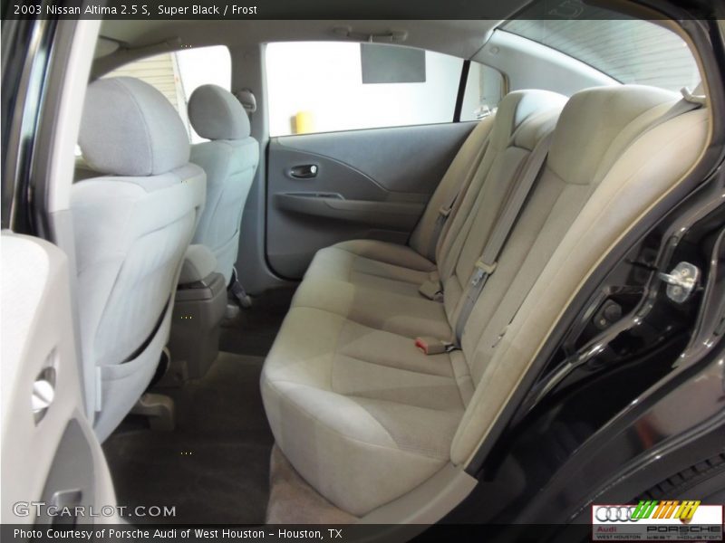 Super Black / Frost 2003 Nissan Altima 2.5 S