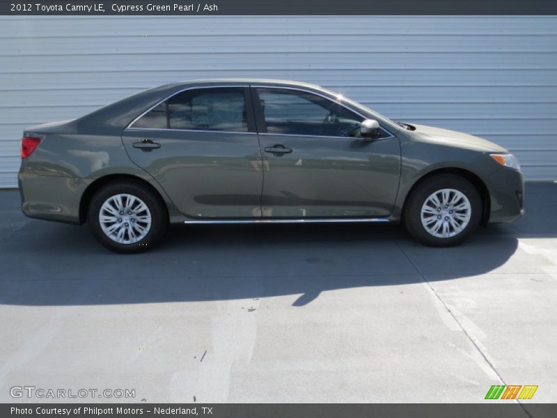 Cypress Green Pearl / Ash 2012 Toyota Camry LE