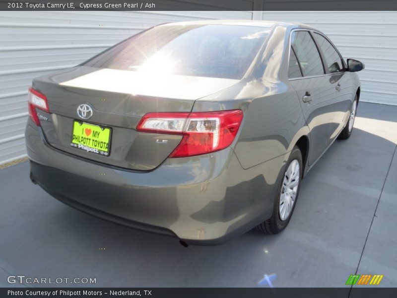 Cypress Green Pearl / Ash 2012 Toyota Camry LE