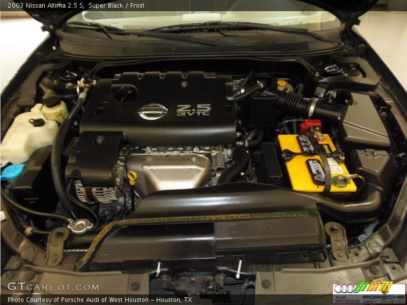 Super Black / Frost 2003 Nissan Altima 2.5 S