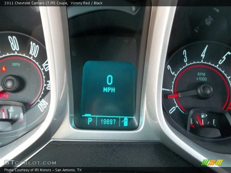 Victory Red / Black 2011 Chevrolet Camaro LT/RS Coupe