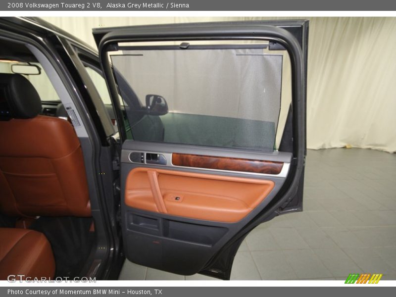 Alaska Grey Metallic / Sienna 2008 Volkswagen Touareg 2 V8