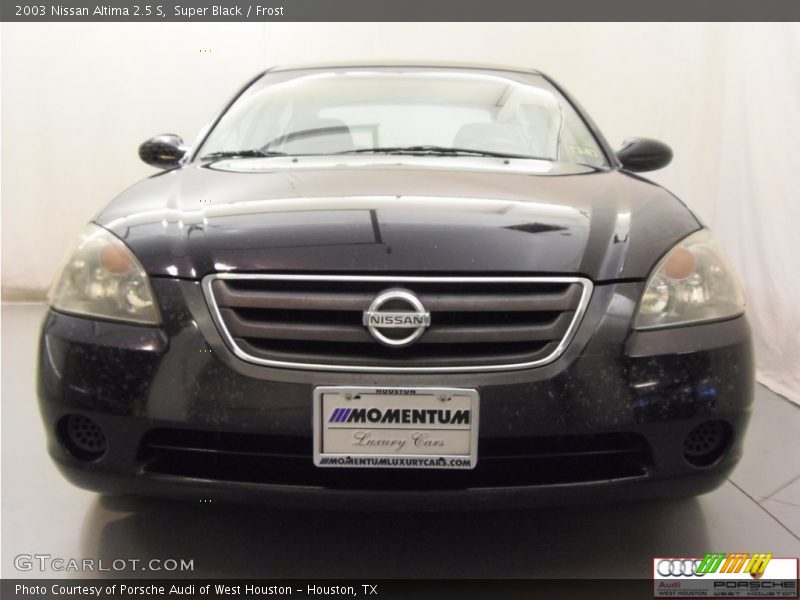 Super Black / Frost 2003 Nissan Altima 2.5 S