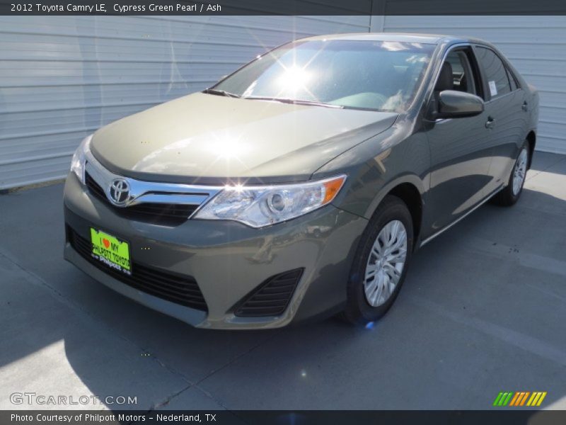 Cypress Green Pearl / Ash 2012 Toyota Camry LE