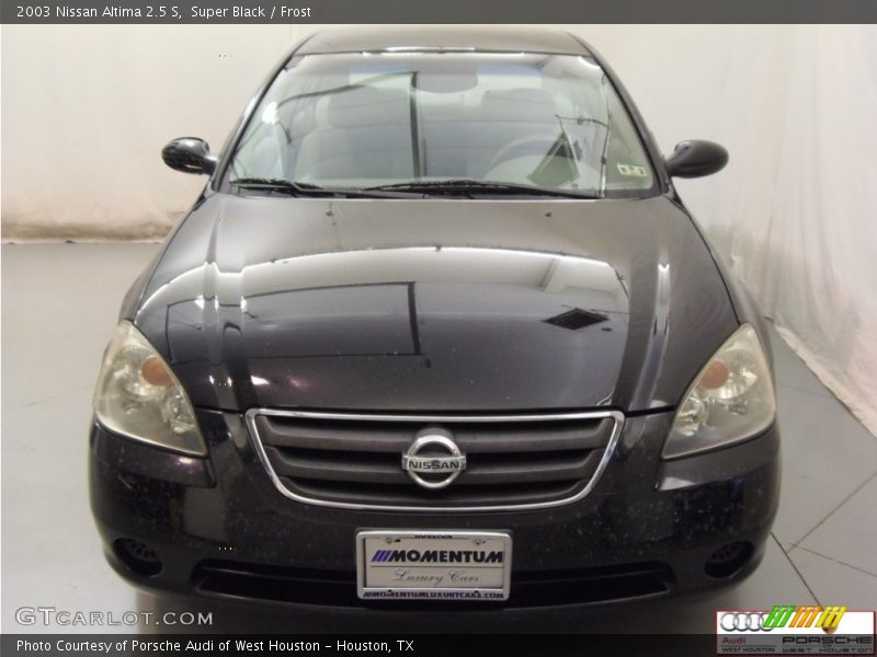 Super Black / Frost 2003 Nissan Altima 2.5 S