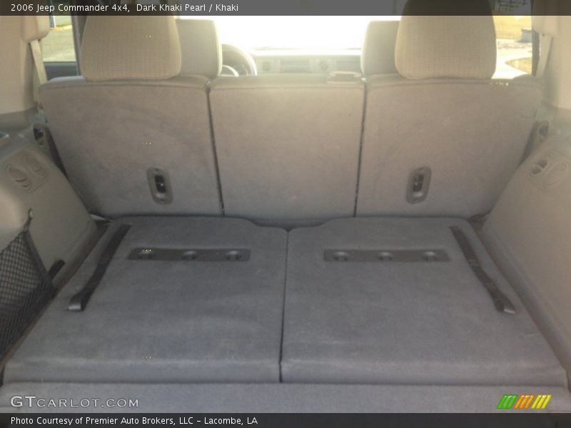 Dark Khaki Pearl / Khaki 2006 Jeep Commander 4x4