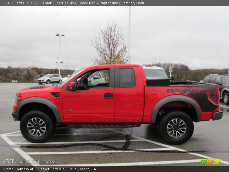  2012 F150 SVT Raptor SuperCab 4x4 Race Red