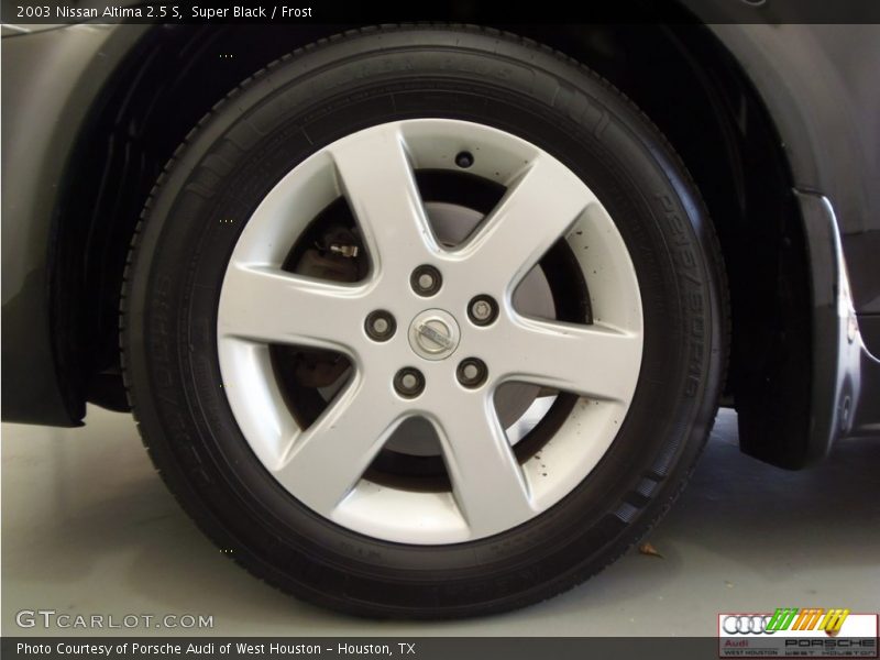 Super Black / Frost 2003 Nissan Altima 2.5 S