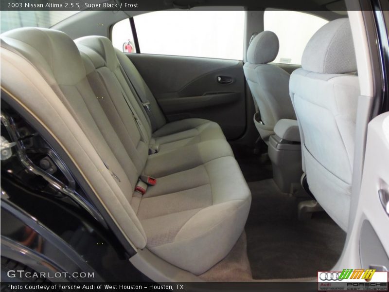 Super Black / Frost 2003 Nissan Altima 2.5 S