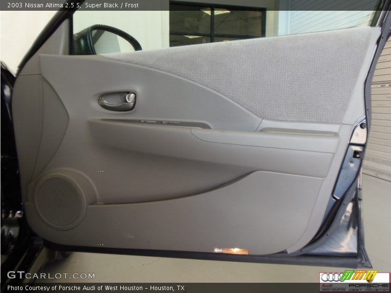 Super Black / Frost 2003 Nissan Altima 2.5 S