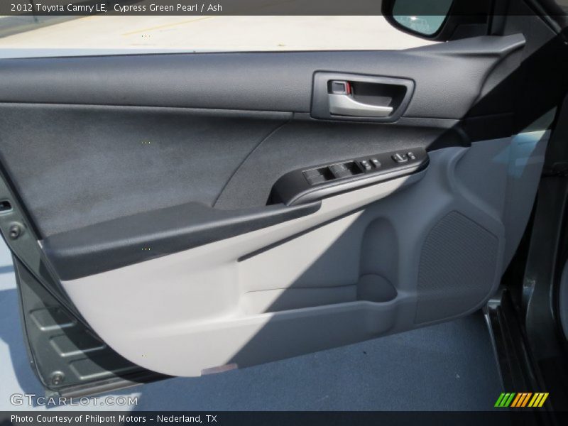 Cypress Green Pearl / Ash 2012 Toyota Camry LE