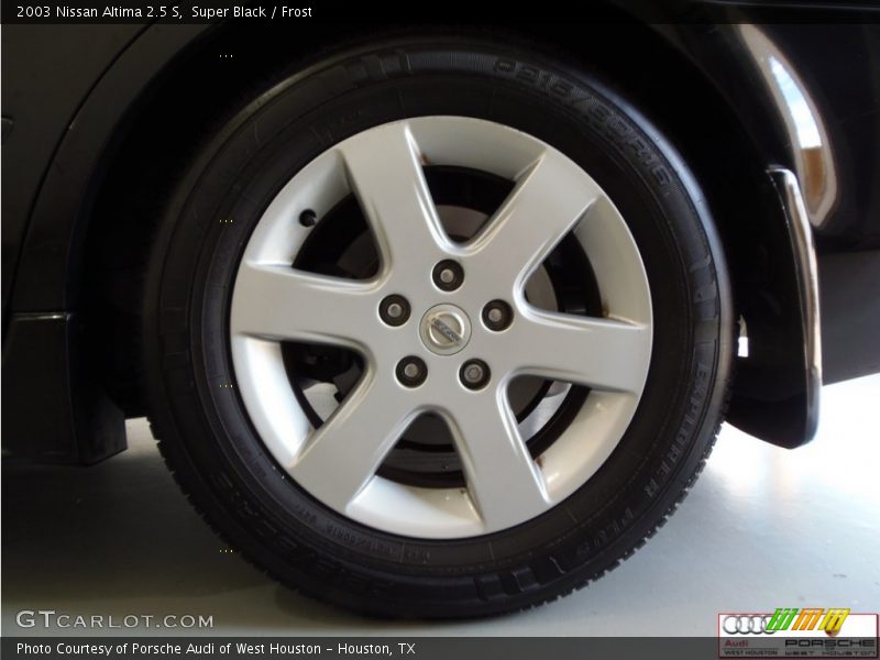 Super Black / Frost 2003 Nissan Altima 2.5 S