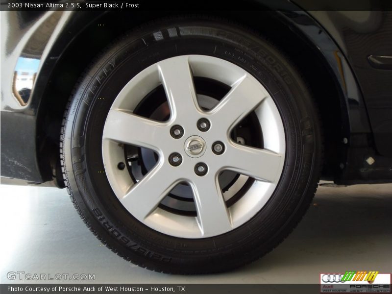 Super Black / Frost 2003 Nissan Altima 2.5 S