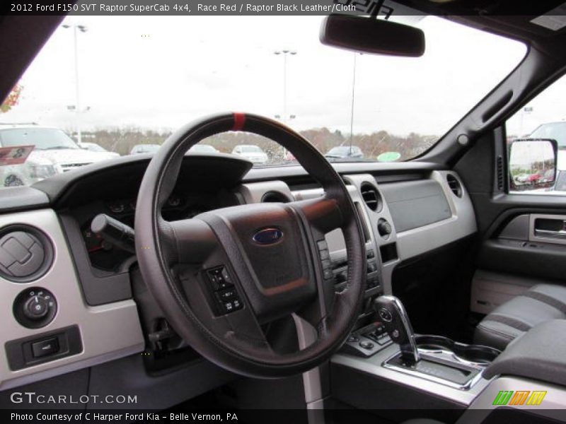 Dashboard of 2012 F150 SVT Raptor SuperCab 4x4