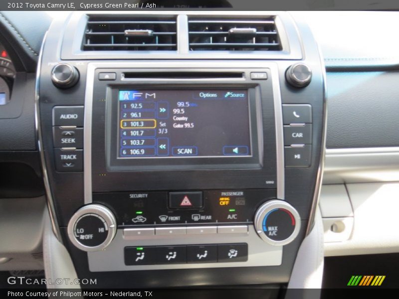 Cypress Green Pearl / Ash 2012 Toyota Camry LE