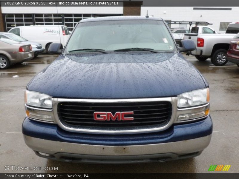 Indigo Blue Metallic / Pewter/Shale 2002 GMC Yukon XL SLT 4x4
