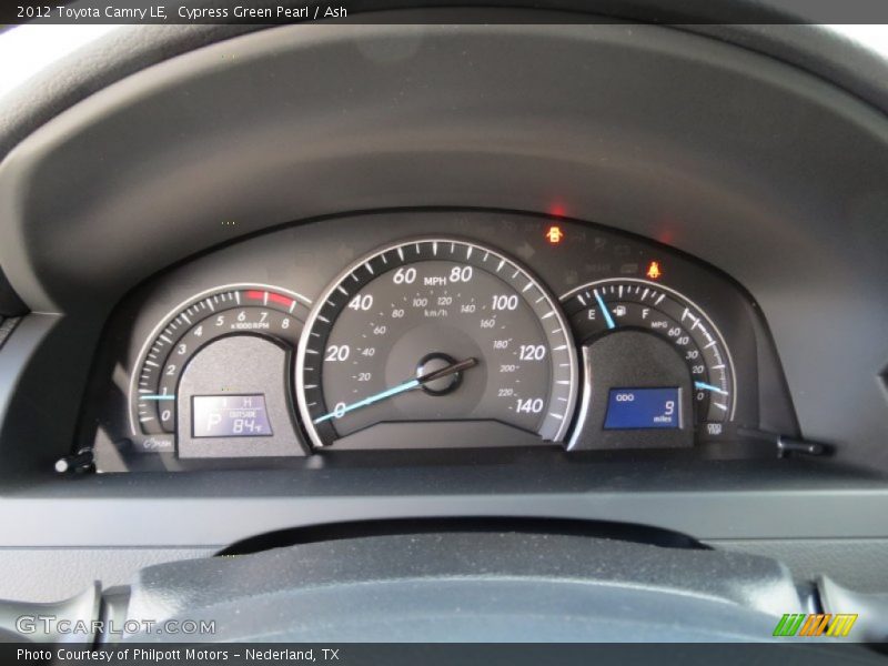 Cypress Green Pearl / Ash 2012 Toyota Camry LE