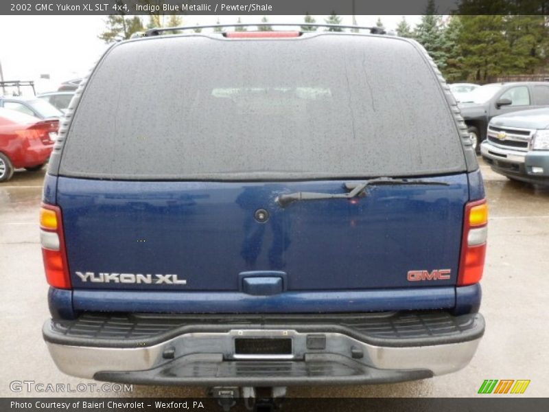 Indigo Blue Metallic / Pewter/Shale 2002 GMC Yukon XL SLT 4x4