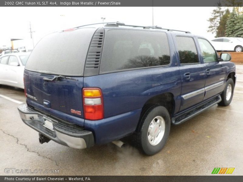 Indigo Blue Metallic / Pewter/Shale 2002 GMC Yukon XL SLT 4x4