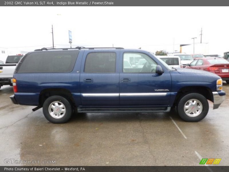 Indigo Blue Metallic / Pewter/Shale 2002 GMC Yukon XL SLT 4x4