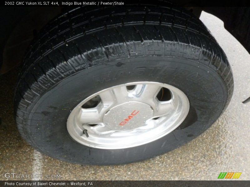 Indigo Blue Metallic / Pewter/Shale 2002 GMC Yukon XL SLT 4x4