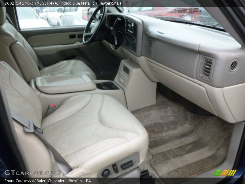 Indigo Blue Metallic / Pewter/Shale 2002 GMC Yukon XL SLT 4x4