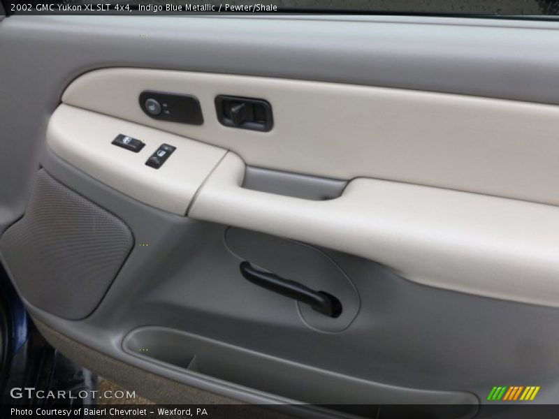 Indigo Blue Metallic / Pewter/Shale 2002 GMC Yukon XL SLT 4x4