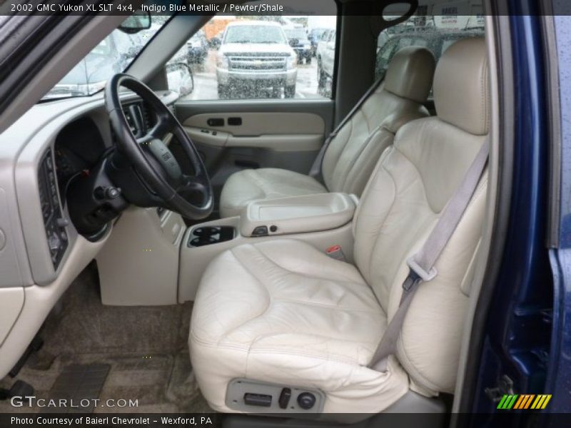 Indigo Blue Metallic / Pewter/Shale 2002 GMC Yukon XL SLT 4x4