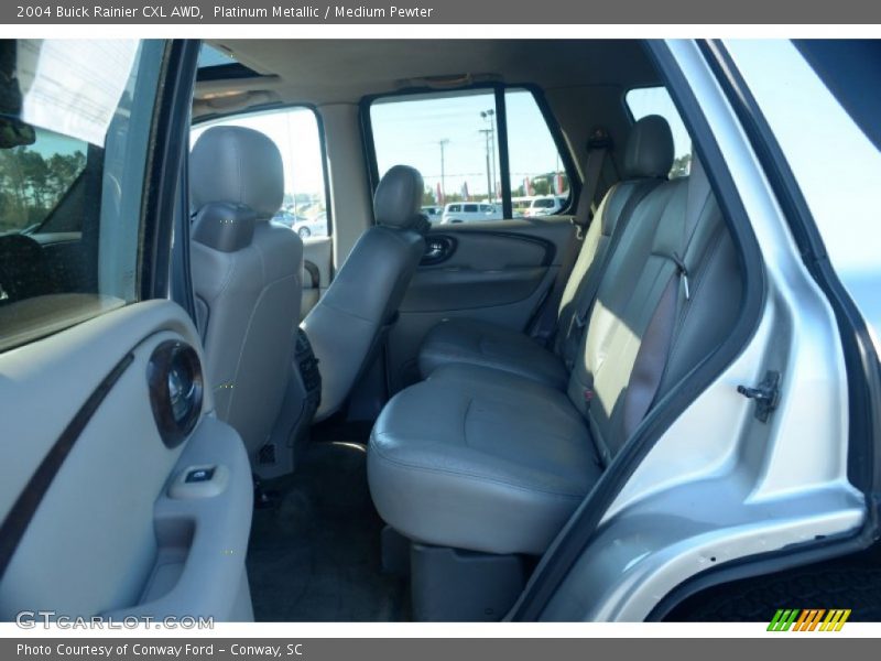 Platinum Metallic / Medium Pewter 2004 Buick Rainier CXL AWD