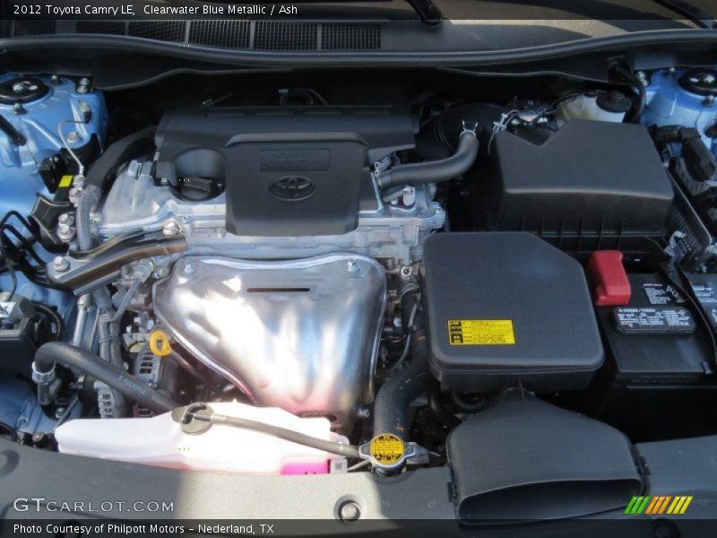 Clearwater Blue Metallic / Ash 2012 Toyota Camry LE