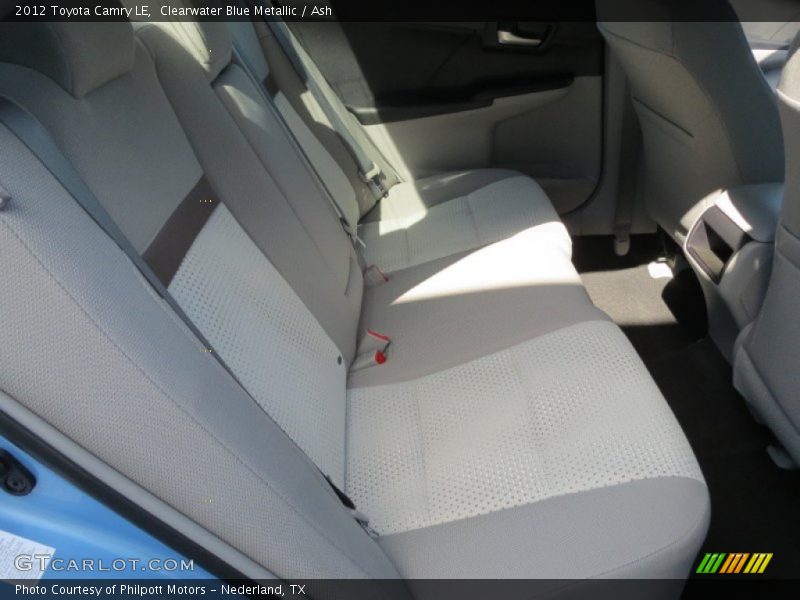 Clearwater Blue Metallic / Ash 2012 Toyota Camry LE