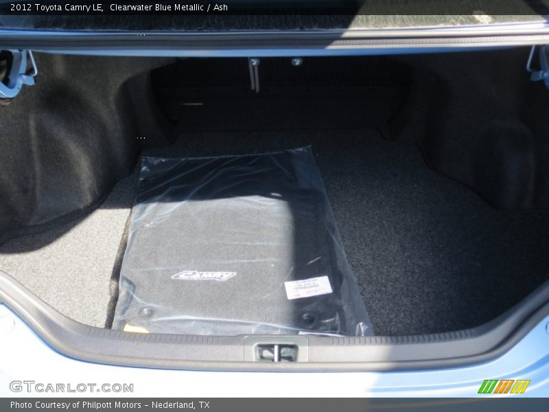 Clearwater Blue Metallic / Ash 2012 Toyota Camry LE